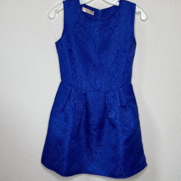 Designer Dress Blue - Picture 7 of 8